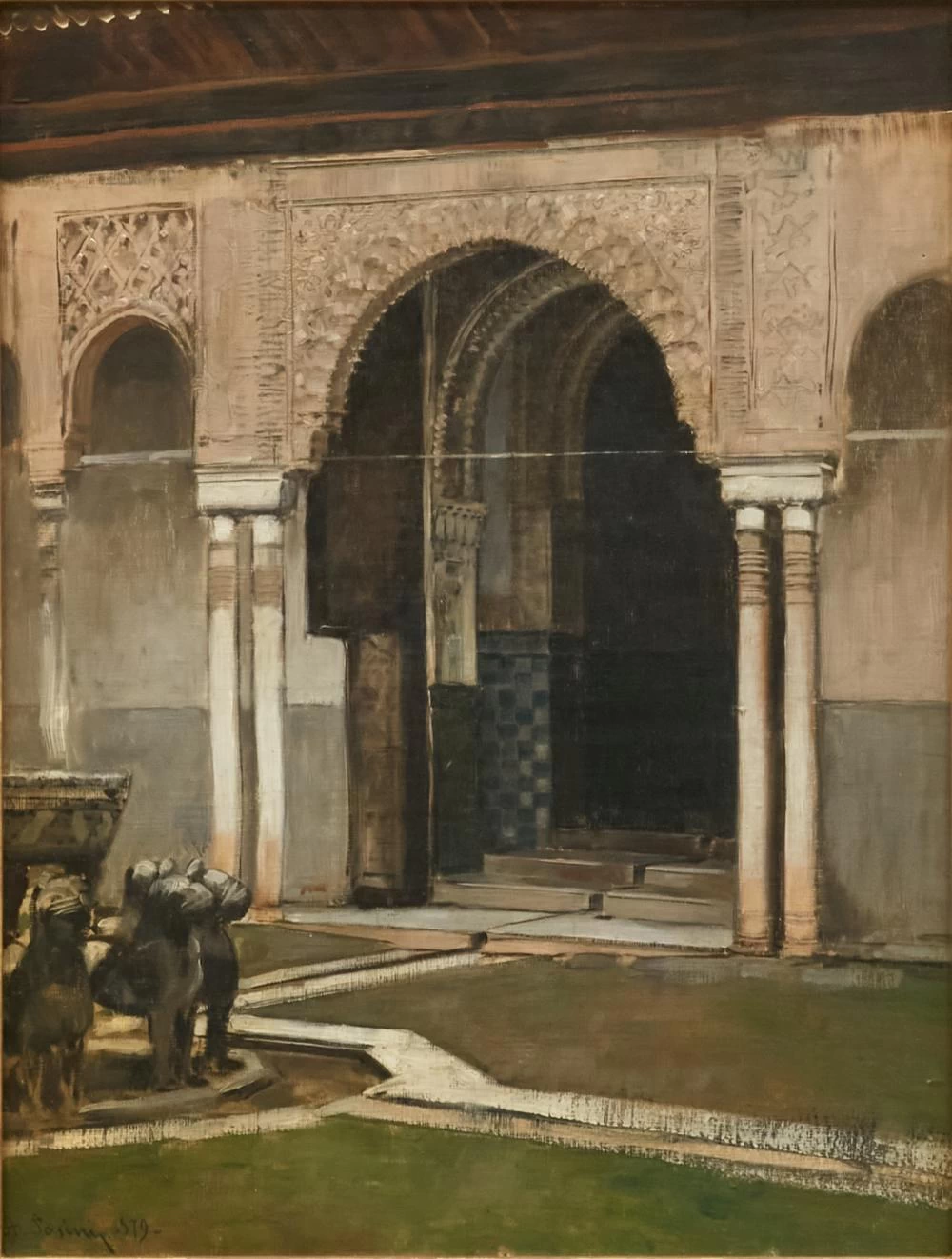 L'Alhambra,Cortile dei Leoni